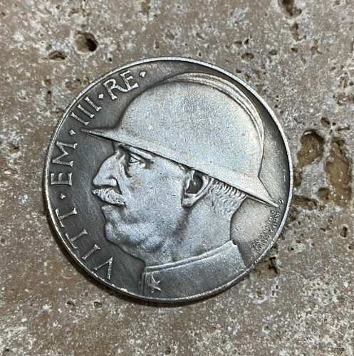 Lire 1928 elmetto veiii - 20,