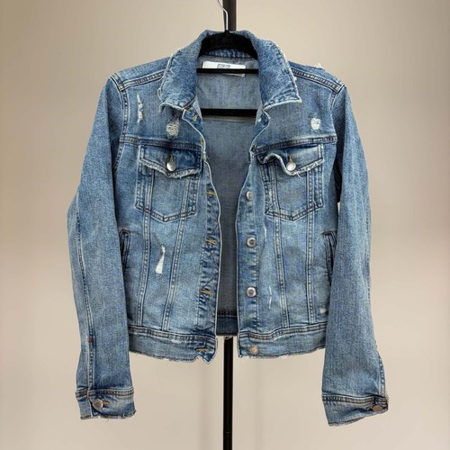 Giacca denim manica lunga zara - giacca,