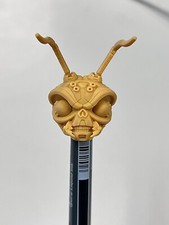 Scultura testa cyber formica