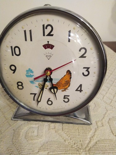 Sveglia vintage gallina - sveglia,