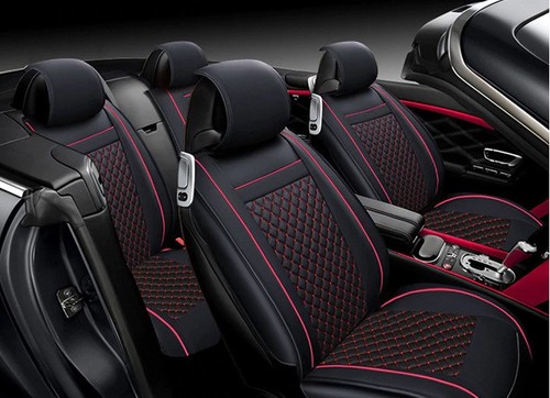 Deluxe black red eco leather - deluxe,