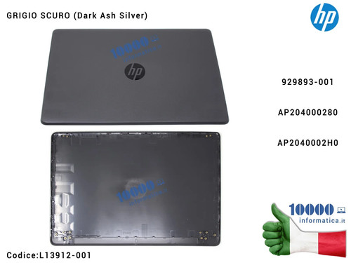 Scocca cover posteriore lcd - cover,