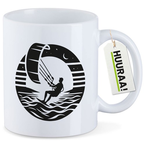 Tazza caffè kite board