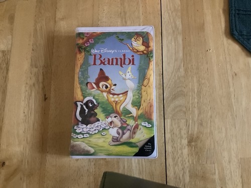 Bambi vhs tape 1997 walt - vhs,