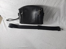 Borsa pochette tracolla uomo elegante nera