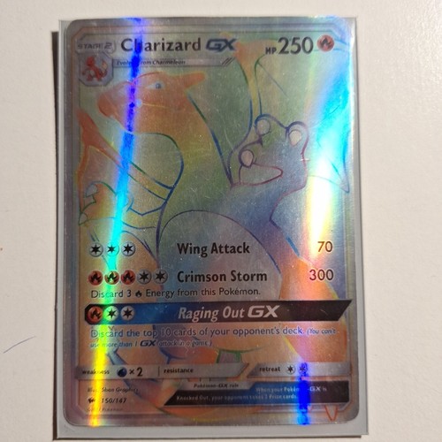 Carta pokemon charizard - carta, gx