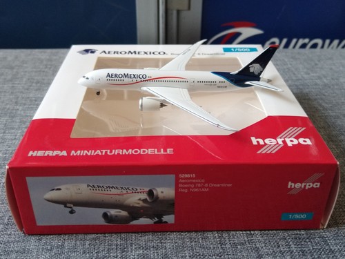Herpa wings 500 aeromexico - wings, 1:500