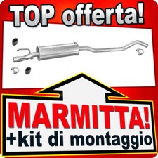Centrale di Scarico per OPEL CORSA 1.2 1.4 1.5 1.7 D TD 1993-2000 Marmitta