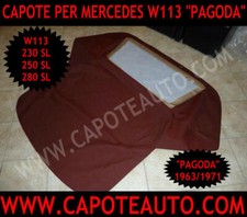 Capote cappotta Mercedes 113
