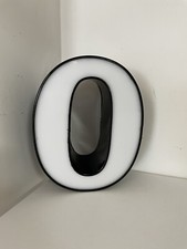 LETTERA O INSEGNA LUMINOSA VINTAGE MODERNARIATO INDUSTRIAL