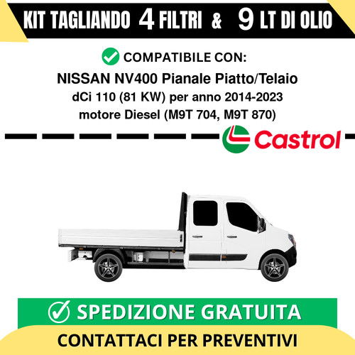 Tagliando per nissan - tagliando,