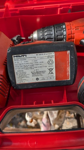Trapano batteria hilti - trapano, a