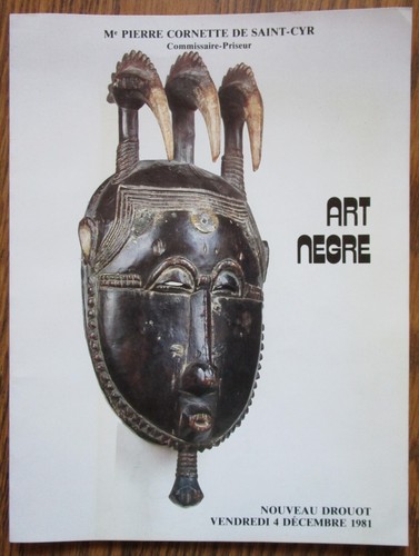 Art negre auction - "art,