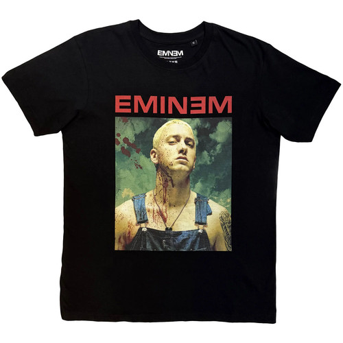 Shirt eminem bloody - eminem:, (nero)