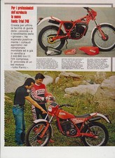 advertising NEWS MOTO FANTIC TRIAL 240  1981  MOTOITALIANE TRIAL EPOCA