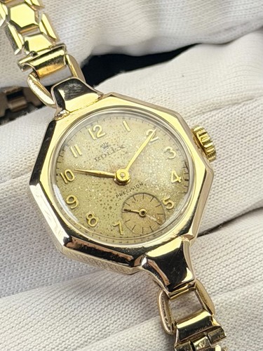 Rolex vintage donna oro 9ct - rolex,