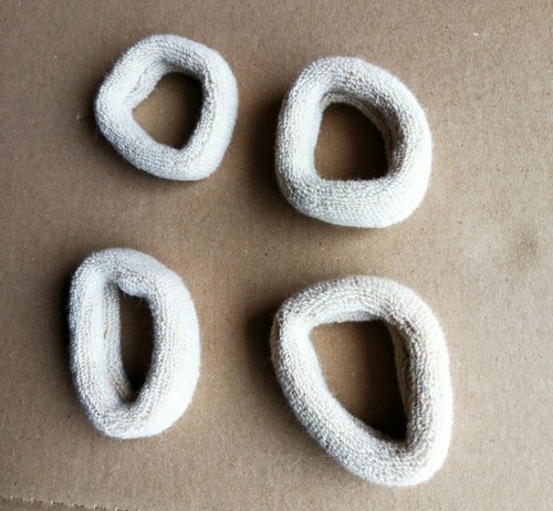 4pz elastico per capelli - 4pz,