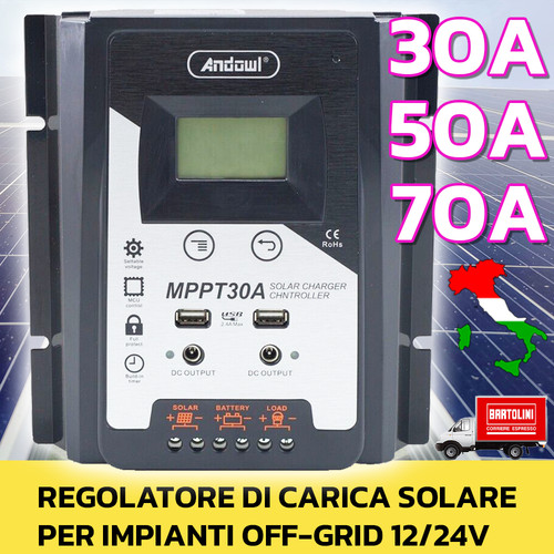 Regolatore carica solare - carica,
