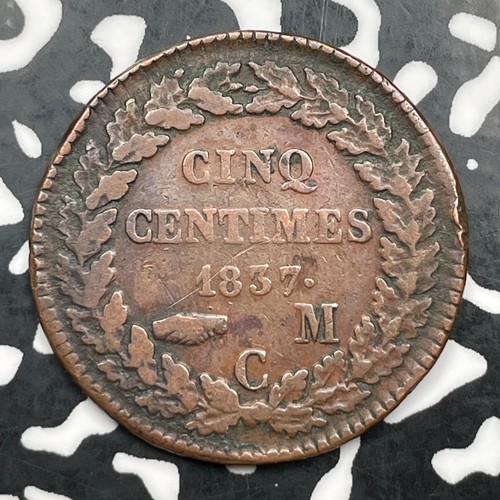 Lotto centesimi monaco - centesimi, 1837