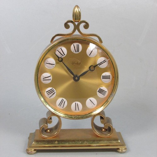 Imhof mantel clock - imhof, gilt
