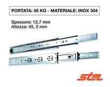 GUIDE ACCIAIO INOX -