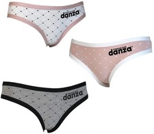 6 Slip Donna Ragazza Vita Bassa DIMENSIONE DANZA cotone elasticizzato DD38020