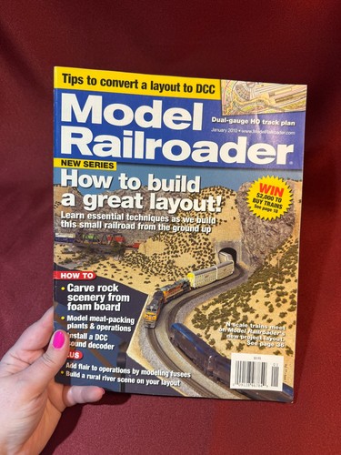 Model railroader magazine jan - model,