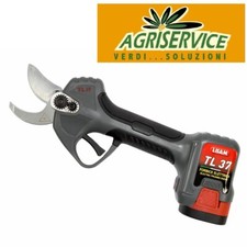 Forbice per potatura a batteria LISAM TL 37 con valigia 2 batteria 4,5Ah fodero