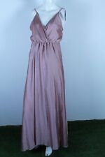 ABITO DONNA LUNGO TG T U ROSA ANTICO