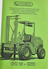 Libretto ricambi originale AUSA - carrello elevatore fuoristrada CVH20 CH22 -...