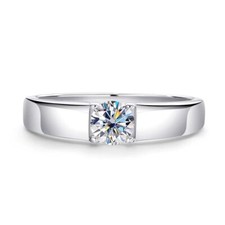 Fede Nuziale Uomo 0,5/1ct Real