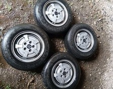 LANCIA GAMMA 4 cerchi in lega di alluminio epoca FPS 6 J x 14 H2 5×108 Ruote Et