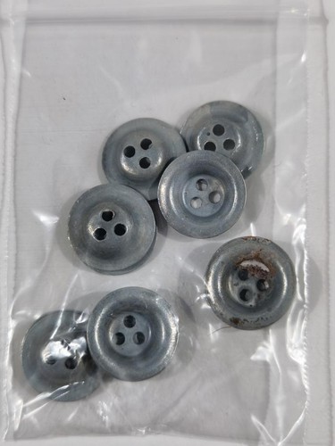Pezzi bottoni zinco per - 10, in