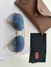 Ray-Ban Aviator Gradient Occhiali da Sole Unisex - Oro Lucido (RB3025 001/3F 58