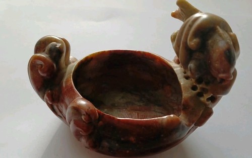 Antico vaso cinese - cinese, pietra