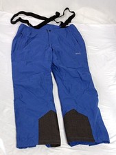 Salewa Pantaloni da Sci Alpine Active Bavaglino Blu Uomo Taglia XL 36" Sci/Snowboard