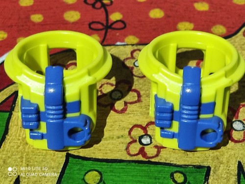 Playmobil petos amarillos - x2,