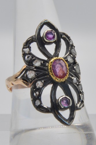 -Anello antico oro 14