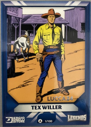 Tex willer cardgame - willer, promo