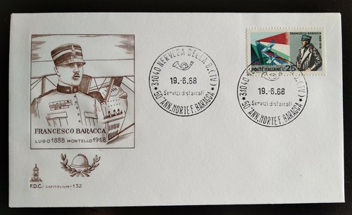 Italia 1968 fdc francesco - 1968,