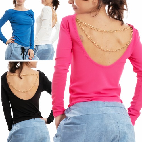 Blusa donna top maglietta