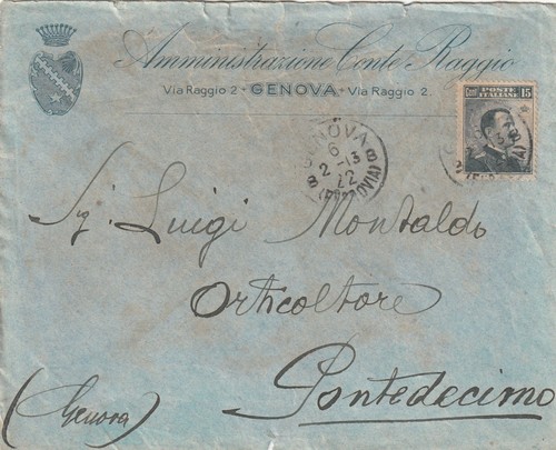 Regno italia busta - italia,