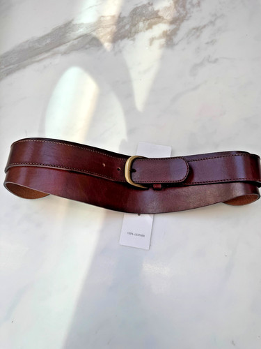 Cintura zara marrone 100 - cintura,