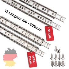 BINARIO PER CASSETTI Estrattore per cassetti Guide telescopiche Guide estraibili Estrazione parziale