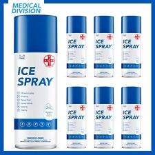 6 Ghiaccio Spray sport al mentolo bomboletta 400 ml - Made in Italy
