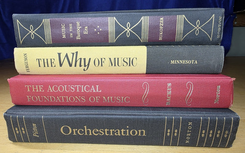 Musical reference hardbacks - musical,