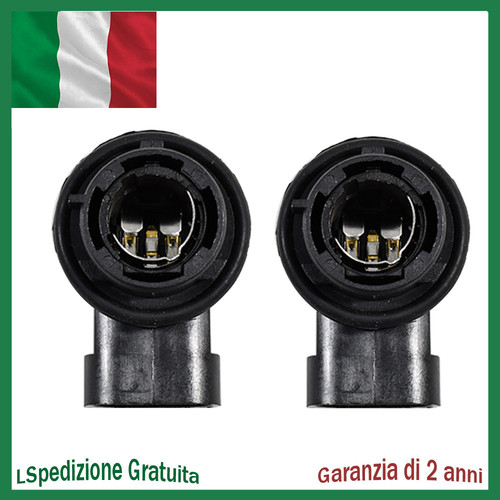 Connettore porta lampada - 2x,