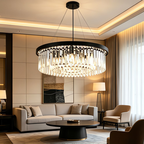 Lampadario cristallo - lampadario, in