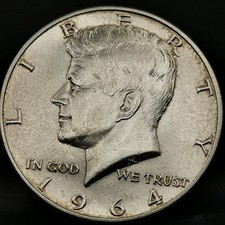 KENNEDY HALF DOLLAR 1964 D