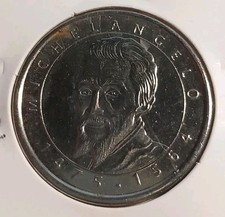 MEDAGLIA MICHELANGELO I GRANDI